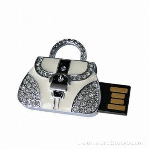 Jewelry Bag Shaped USB Flash Drive, OEM Orders Welcomed